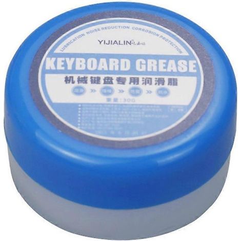 Graisse stabilisatrice pour interrupteurs, stabilisatrice, blanche translucide, pour clavier mécanique - 30 g (1/4)