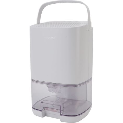 Déshumidificateur intelligent pour maison 36W 1L PP PET filtre très silencieux arrêt auto avec 7 LED colorées pour pièce blanc prise UE (1/5)