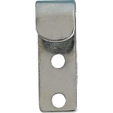 Gancio per telo in acciaio zincato 41x15mm blister 2 - Chapuis