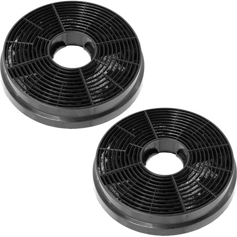 SPARES2GO Filtre à charbon actif compatible avec CIARRA les hottes aspirantes CBCB6, CBCB9, CBCS6 et CBCS9 (lot de 2) (1/5)