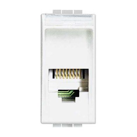 N4258/11N Luz - Conector RJ12 K10 (4/6) Blanco Livinglight