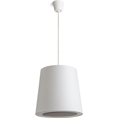 Lampadario POLLOCK a sospensione bianco/grigio chiaro 230V E27 28W