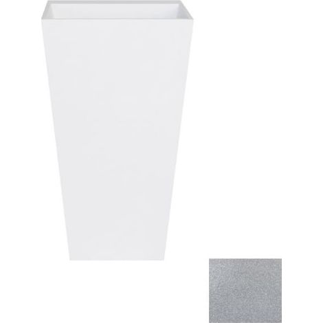 Vasque sur pieds chrome GLAM VERA (1/3)