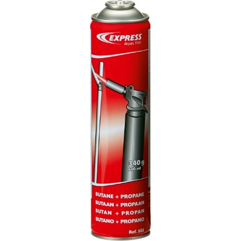 Cartucho de gas propano butano express 340G multigas 7/16''27111 - S/EX555