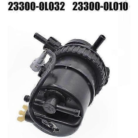 Kraftstofffiltereinheit kompatibel mit Toyota Hilux 2KDFTV KUN25 2004-2015, ersetzt die Teilenummern 23300-0L032 und 23300-0L010 (1/3)