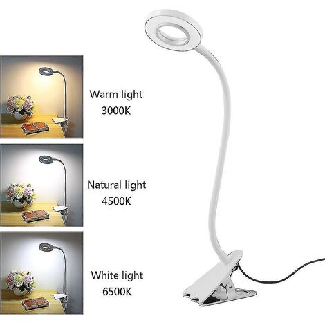 Lampe de bureau LED Lampe de table respectueuse des yeux (1/5)