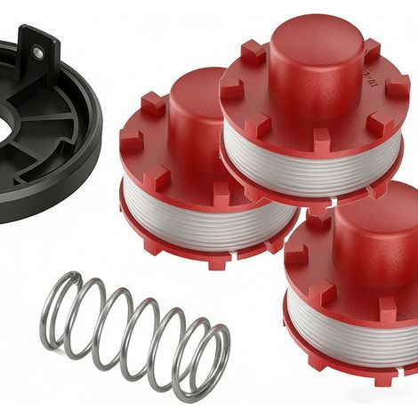 Bobina di filo di ricambio per decespugliatore, compatibile con Einhell GE-CT 36/30Li E, accessorio di ricambio Einhell 3405096 (1/5)