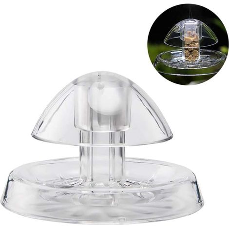 1 Piège à escargots, conception unique entrée centrale, plastique durable non toxique, pour aquarium plantes (1/5)
