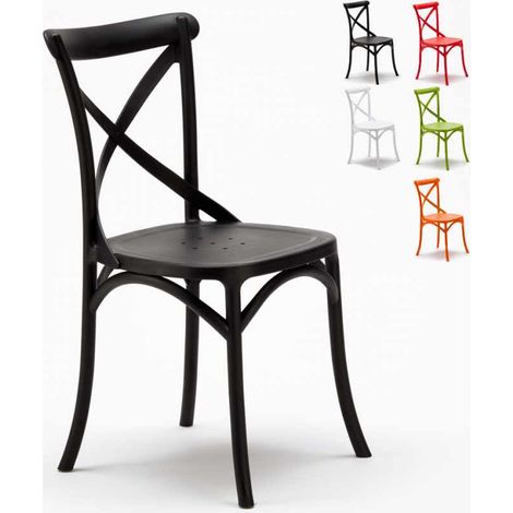 Stühle Küche Esstisch Esszimmer Vintage - Schwarz (1/5)