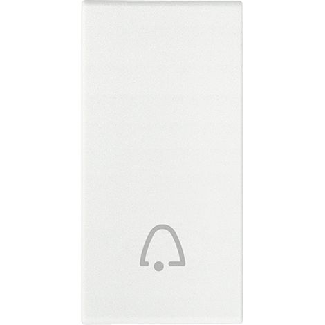 Tasto 1M simbolo campanello Vimar Arkè bianco 19021.C.B