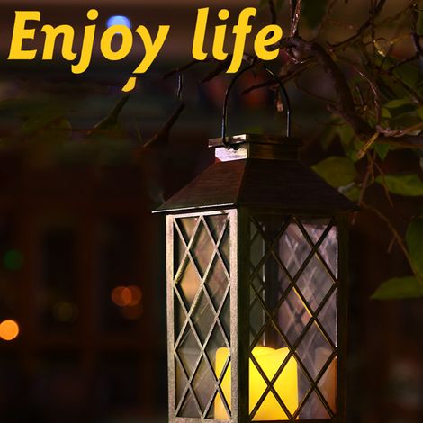 LED-Solar-Gartenkerze für den Außenbereich, flammenlose, wasserdichte Gartenlampe, dekorative Gartenleuchte, wasserdicht, für den Außenbereich (1/5)