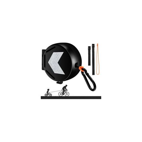 Barre Traction Velo Enfant, 2m Corde de Remorquage pour Vélo, Corde De Traction De Bicyclette, Système De Remorquage De Vélo Rétractable, pour vélos, vélos électriques, VTT