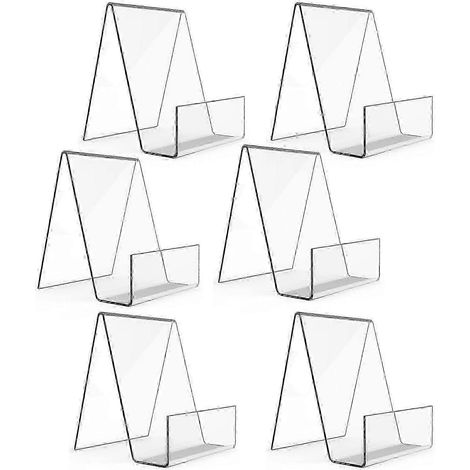 Support de livre en acrylique transparent
