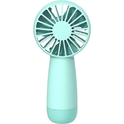Mini ventilateur portable rechargeable USB (vert) (1/5)