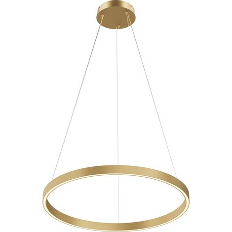 Lampada a sospensione Ring LED 36W ottone/bianco Maytoni (1/2)
