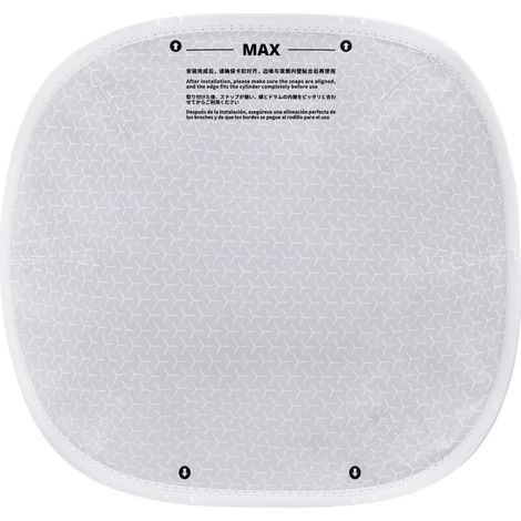 Pura Max Selbstreinigende Katzentoiletteneinlage, wasserdicht, auslaufsicher, kratzfest, hochelastisch