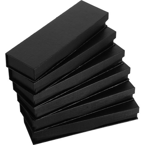 piece set of paper pencil holders gift boxes with black lids