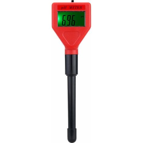 pH-Meter pH-98103 Professionelles, tragbares pH-Meter im Stiftformat mit pH-Elektrode, hintergrundbeleuchtetem LCD-Display, Säuremesser, industriellem und experimentellem Analysator, wiederaufladbarem (1/5)