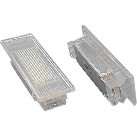 Set mit 2 weißen LED-Stehlampen (63319242161) (1/5)