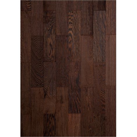 Naturasol – Planchette wengé brut 60x250 mm – Parquet contrecollé pour pièces humides – Épaisseur 10 mm – Pose collée (1/2)