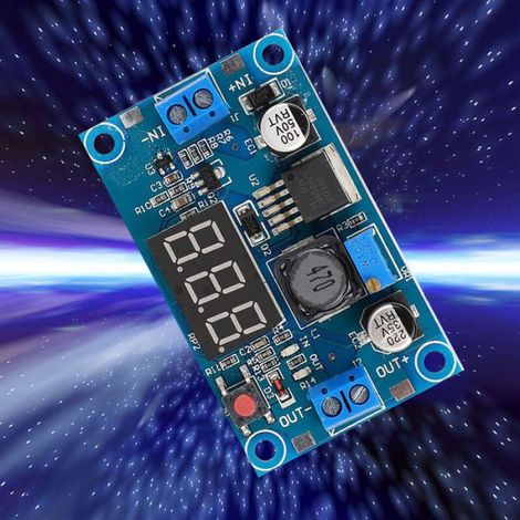 Régulateur abaisseur de tension de module de convertisseur réglable DC DC 4 40V (1/4)