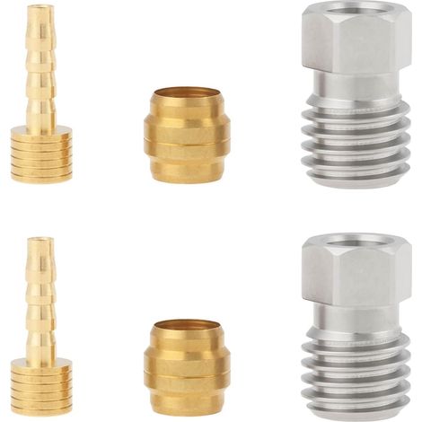Bicycle Brake Hose Fitting Kit Olive Insert Screw 1 Set/2 Sets Compatible with Magura HS11 HS22 HS33 MT Series (1/5)