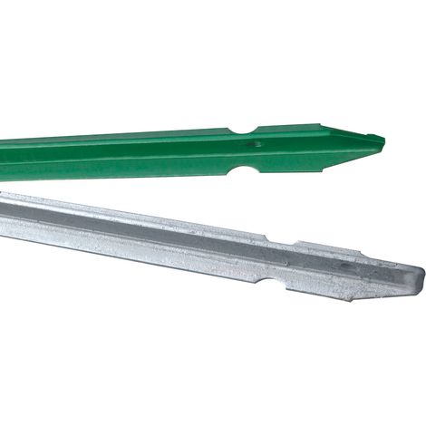 PALETTO PER RECINZIONI PLASTIFICATO VERDE H cm.100 mm.30x30x3 10.00 pz