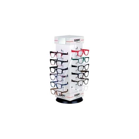 Espositore Occhiali Lettura PZ.24 24 CMX24X55H. 31Z Pd 24RG Zippo