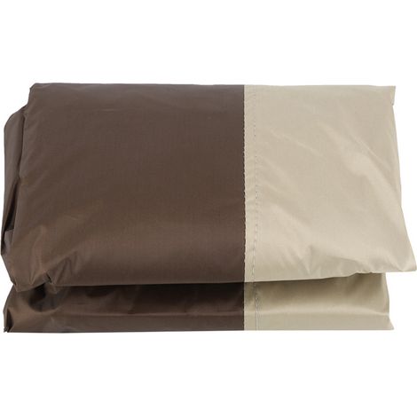 Housse imperméable et anti-poussière pour meubles, chaises et canapés, protection pour jardin et terrasse extérieure, beige   marron (1/5)