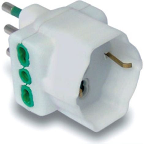 FME 82.640 ADATTATORE TRIPLO 16A 2P SCHUKO GARANTI- FANTON- 20,0 pz