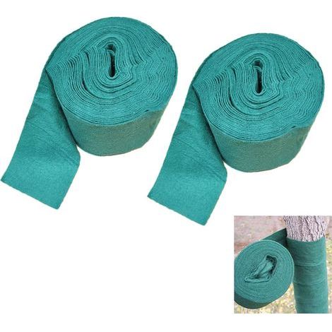 2 Rollen dicke Schutzbänder für Bäume, Frostschutzbänder für Pflanzen, Baumschutz, um sie warm und hydratisiert zu halten, Gesamtlänge 30 Meter. (1/5)