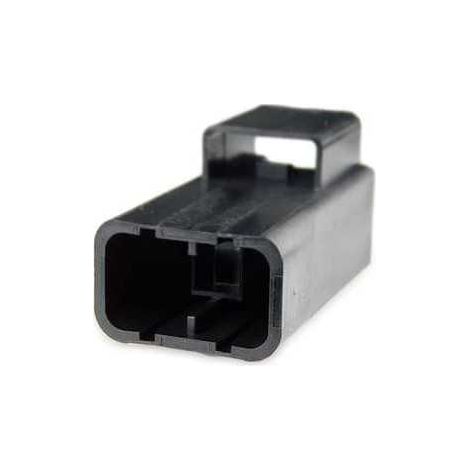 Connettore Power femmina 2 vie nero