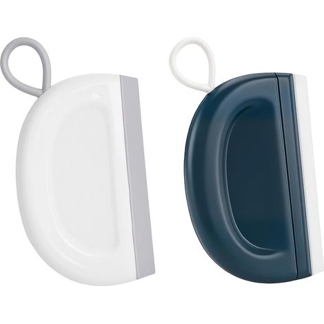 2 Mini Raclette à Verre Raclette de Douche Silicone Professionnel pour Vitre et Nettoyage Cuisine Salle de Bain Comptoir Idéal pour Usage Quotidien à la Maison (1/5)