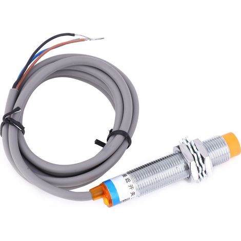Lot de 10 capteurs de proximité inductifs JYIO LJ12A3-4 Z/AX, alimentation 6-36 V CC, 300 mA, connecteur NPN 3 fils. (1/5)