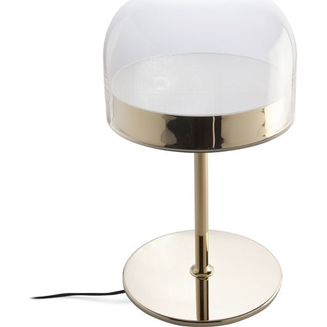 Lampe de table élégante Angel Cerda Or et Verre - Doré transparent (1/5)