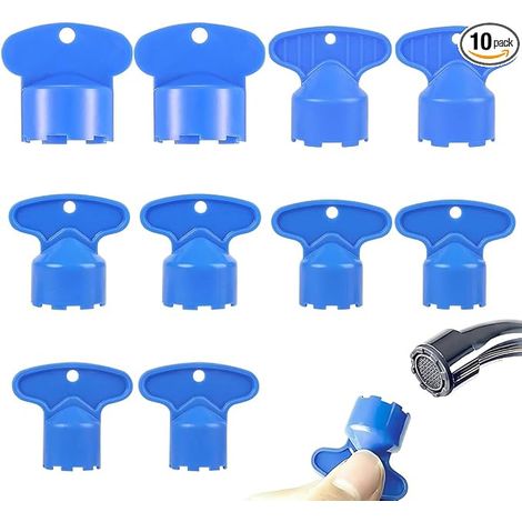 Aérateur Robinet inclus Clé de Démontage Outil pour Remplacement de Salle de Bains et Cuisine filtre à eau robinets Économie d'eau,mousseur robinet (1/5)