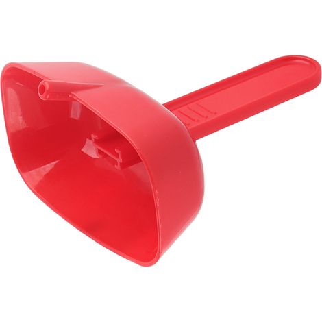Support à glaçons anti-gouttes en ABS de qualité alimentaire, réutilisable, rouge, pour friandises glacées des enfants. (1/5)