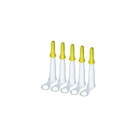 Sachet de 5 Canules/cartouches de rechange pour mastic 108762