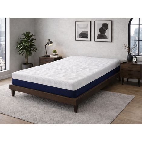DREAMDI HADES Schaumstoffmatratze 90x180 cm – Höhe 20 cm mit 5 cm Memory-Schaum