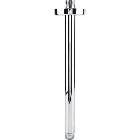 Bras de douche rond en acier inoxydable, fixation murale pour pommeau de douche de plafond (30 cm) (1/5)