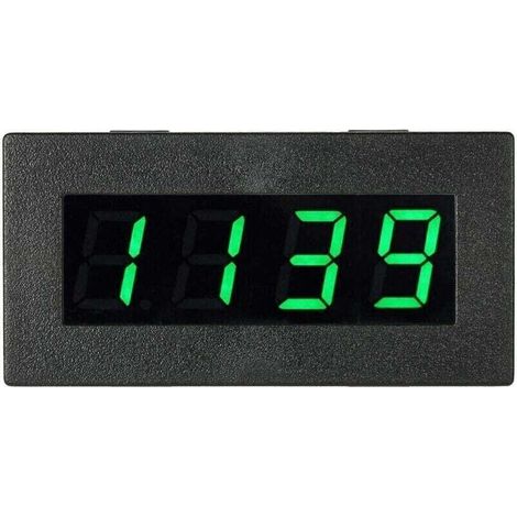 Tachymètre numérique de haute précision avec mode de mesure de vitesse sur écran vert de 0,56 pouce, affichage LED noir et vert