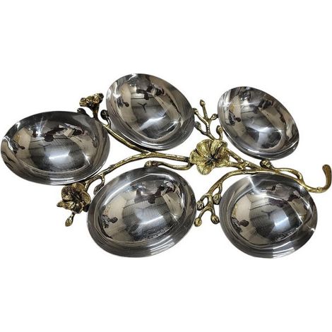 Fruit Bowl - Brass - L6 x W33 x H22 cm