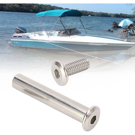 Die Befestigungsschrauben 001177 und 005362 für die Deckenhalterung sind für den BENNINGTON S/S Bimini-Top-Verbinder geeignet. (1/5)