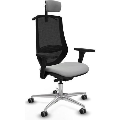 Piqueras y Crespo Silla Mardos Gris Claro Confort Oficina
