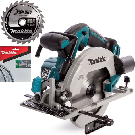 Makita DHS680Z 18v Lithium Brushless Circular Saw 165mm Bare + Specialized Blade (1/5)