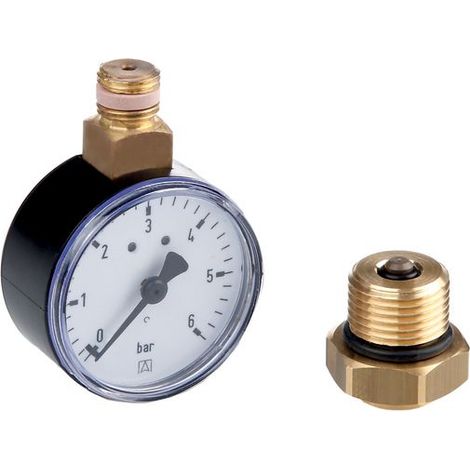 TECEfloor Manometer, für Industrie-Kunststoff-Heizkreisverteiler, (1/2)