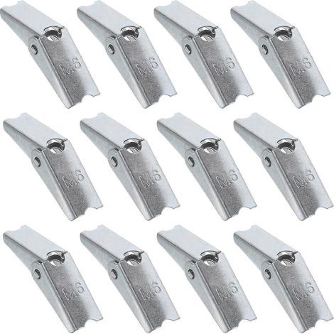 12 chevilles à bascule, chevilles à ailettes, fixations pour cloisons sèches pour objets lourds-5.50X1.70X1.60CM (1/3)