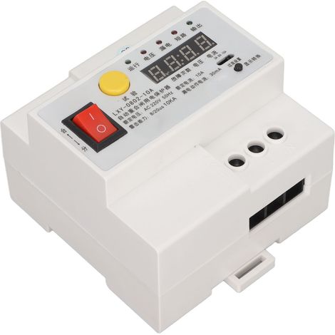 Disjoncteur miniature triphasé 220 V CA, protection contre les courts-circuits et les fuites de courant. (1/5)
