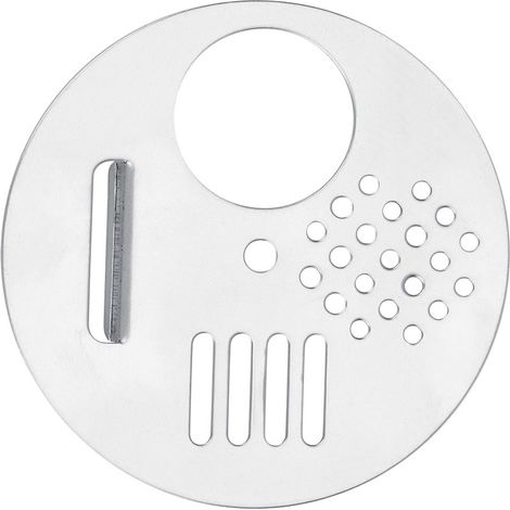 5 portes de ruche en acier inoxydround pour ventilation et nid d'abeilles, outils apicoles (1/5)