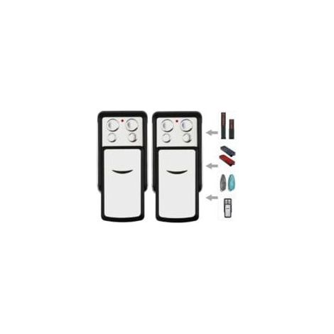 Télécommande de garage Sdre-4031 868 MHz compatible avec les télécommandes Sommer 868 MHz 4020 4026 TX03-868-4 4021 4025 4011 4031 4035 à code tournant (Smile-2PACK) (1/4)